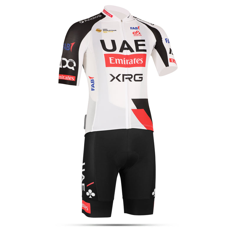 Load image into Gallery viewer, Team UAE Emirates Jersey and Bib Tights Unisex
