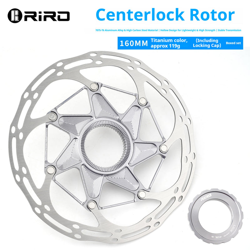 Load image into Gallery viewer, Riro DBR41 Disc Brake CNC Ice Rotor Center Lock
