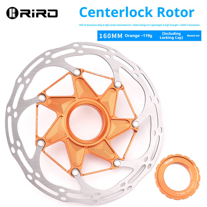 Load image into Gallery viewer, Riro DBR41 Disc Brake CNC Ice Rotor Center Lock
