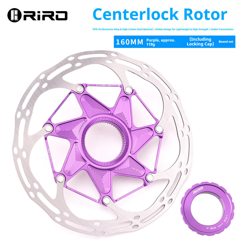 Load image into Gallery viewer, Riro DBR41 Disc Brake CNC Ice Rotor Center Lock
