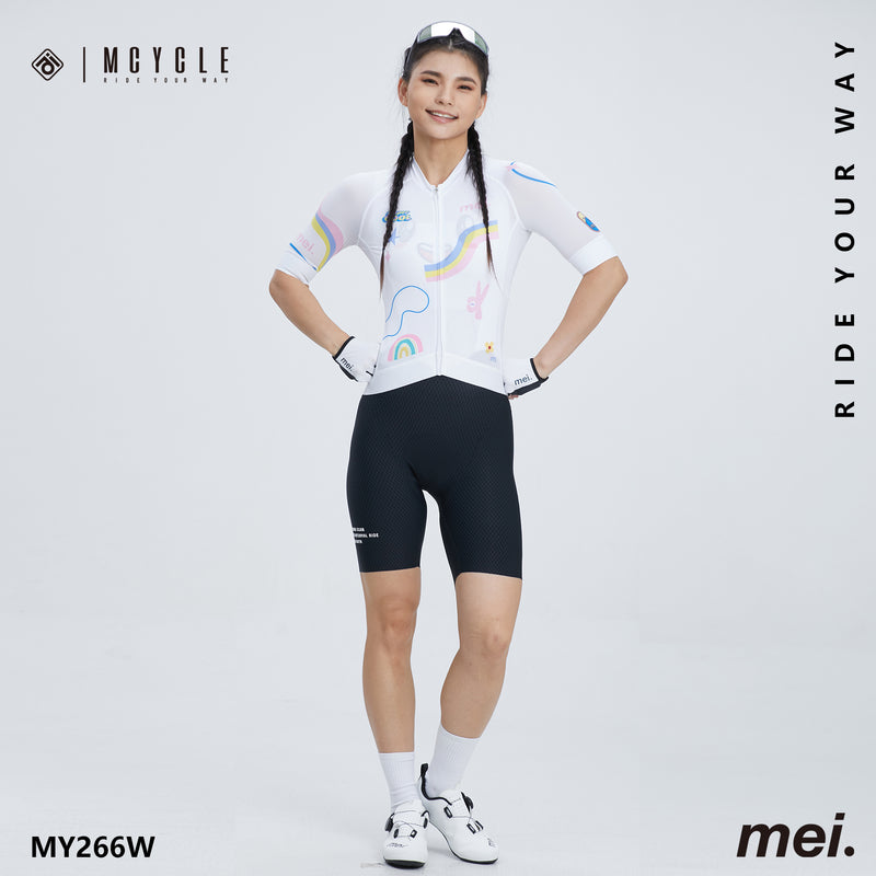 Load image into Gallery viewer, Mcycle Women's Pro-Fit Performance Cycling Jersey MY266W
