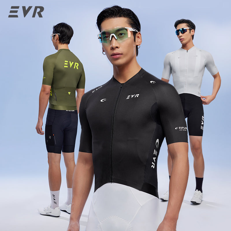 Load image into Gallery viewer, EVR Explore Series Men's Short Sleeve Cycling Jersey 2512

