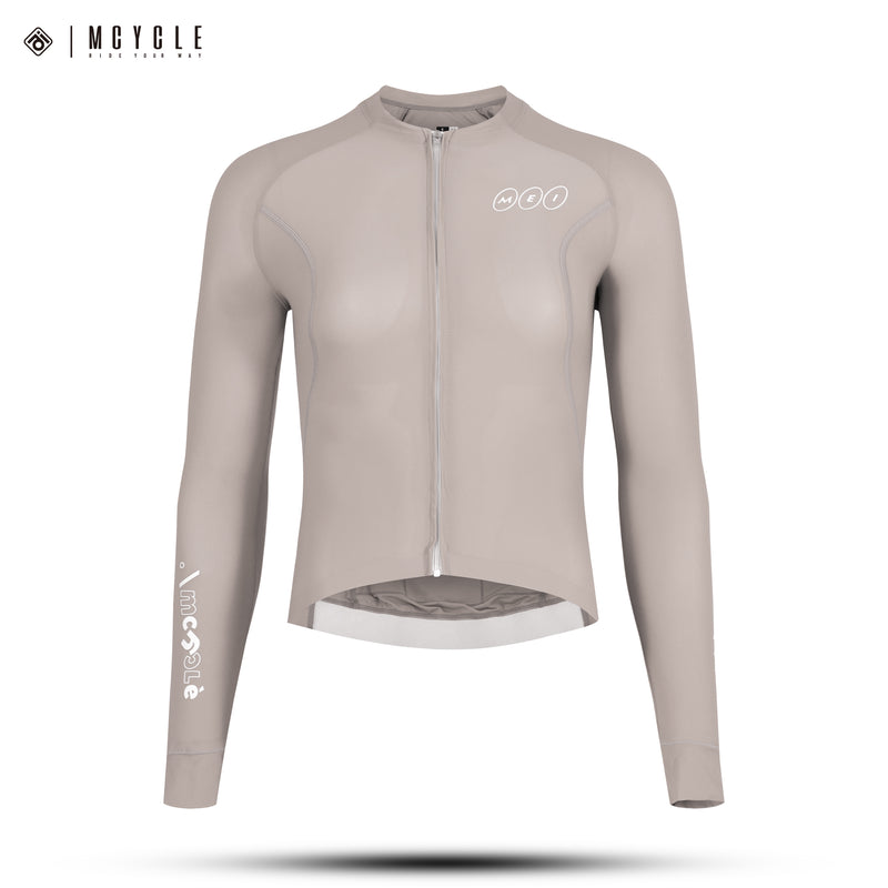 Load image into Gallery viewer, Mcycle Solid Color Women&#39;s Long Sleeve Cycling Jersey Anti UV 50+ MY356W
