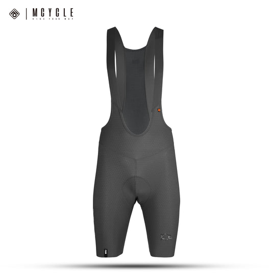 Mcycle Men's Cycling Bib Shorts with Elastic Interface Pads MK100