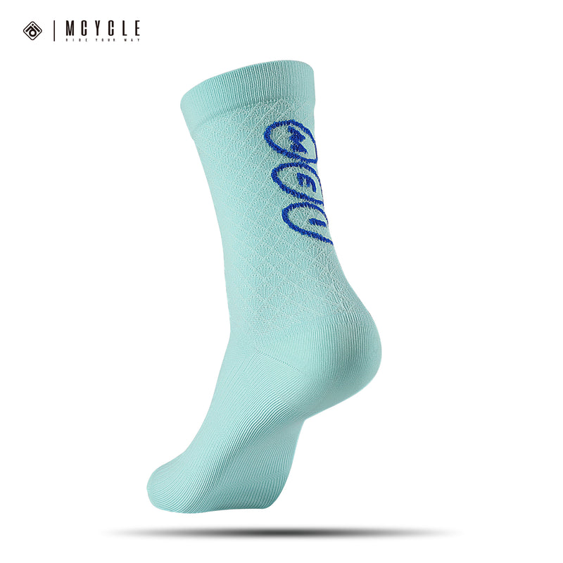 Load image into Gallery viewer, MCYCLE Unisex High-Elastic Athletic Knitted Cycling Socks - MP059 Dopamine Series
