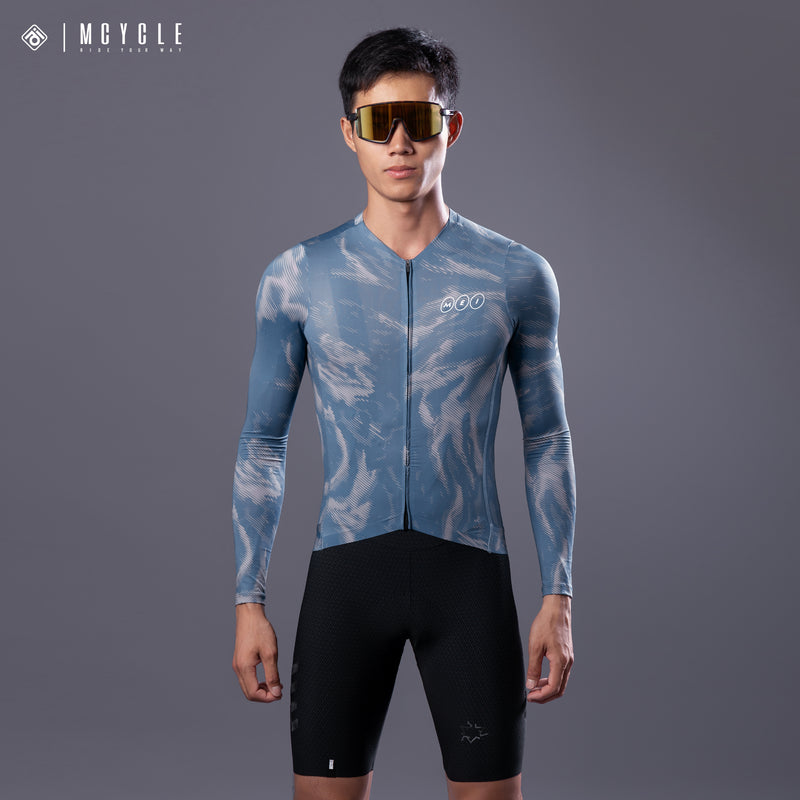 Load image into Gallery viewer, Mcycle Pro Men&#39;s Long Sleeve Cycling Jersey MY358
