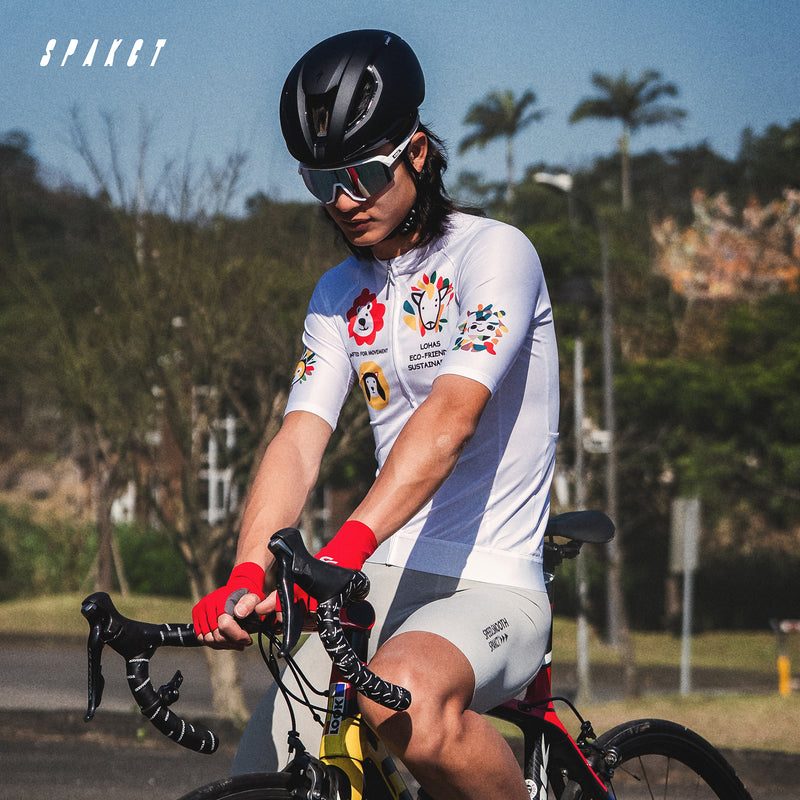 Load image into Gallery viewer, Spakct Nursery Rhyme Men’s Short Sleeve Cycling Jersey YB111139
