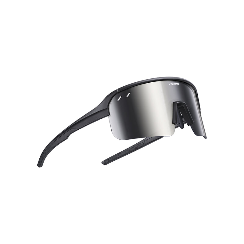 Load image into Gallery viewer, SUNRIMOON Twilight Half‑Rimmed Cycling Sunglasses Lenses By ZEISS, Photochromic, Interchangeable Sports Glasses for Cycling Running Outdoo JN2501B
