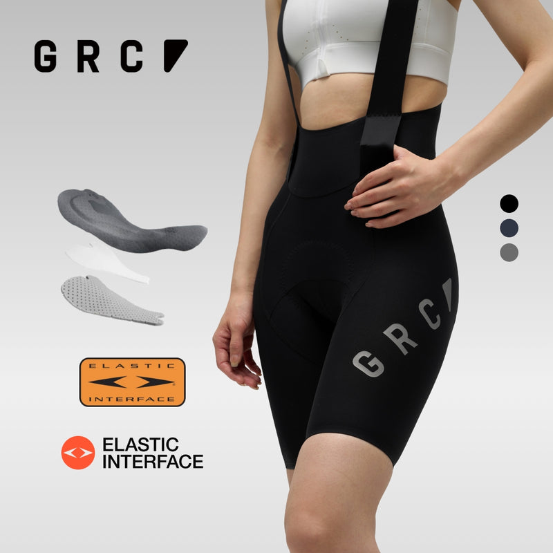Load image into Gallery viewer, GRC Black Label Women's Cycling Bib Shorts 1514
