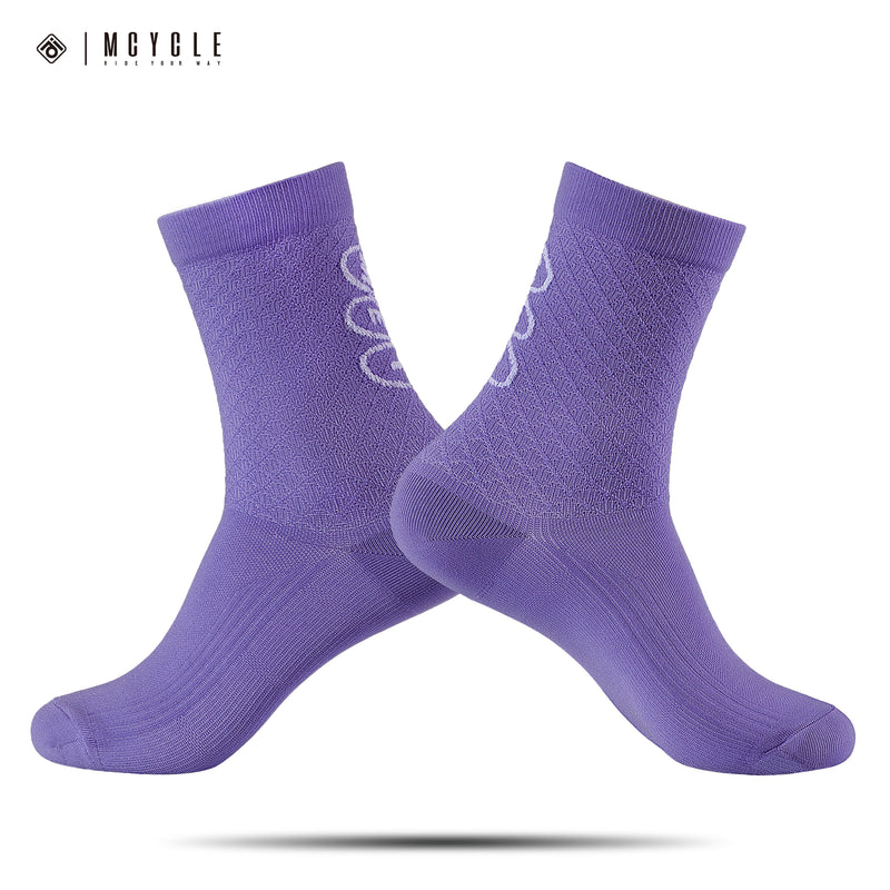 Load image into Gallery viewer, MCYCLE Unisex High-Elastic Athletic Knitted Cycling Socks - MP059 Dopamine Series
