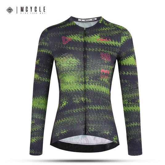 Mcycle Women's Pro Long Sleeve Cycling Jersey MY337W