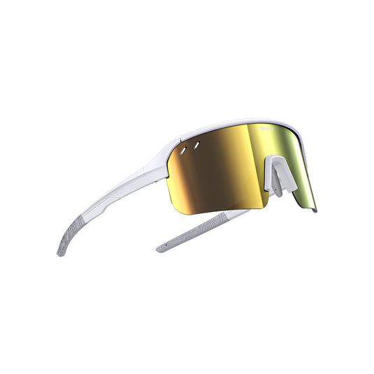 SUNRIMOON Twilight Half‑Rimmed Cycling Sunglasses Lenses By ZEISS, Photochromic, Interchangeable Sports Glasses for Cycling Running Outdoo JN2501B