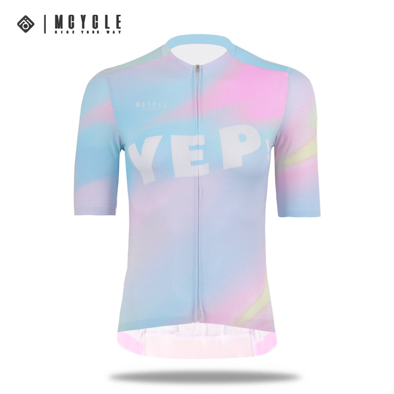 Load image into Gallery viewer, Mcycle Women's Performance Cycling Jersey - YEP Edition | Bamboo Charcoal Infused &amp; UPF 50+  MY239W
