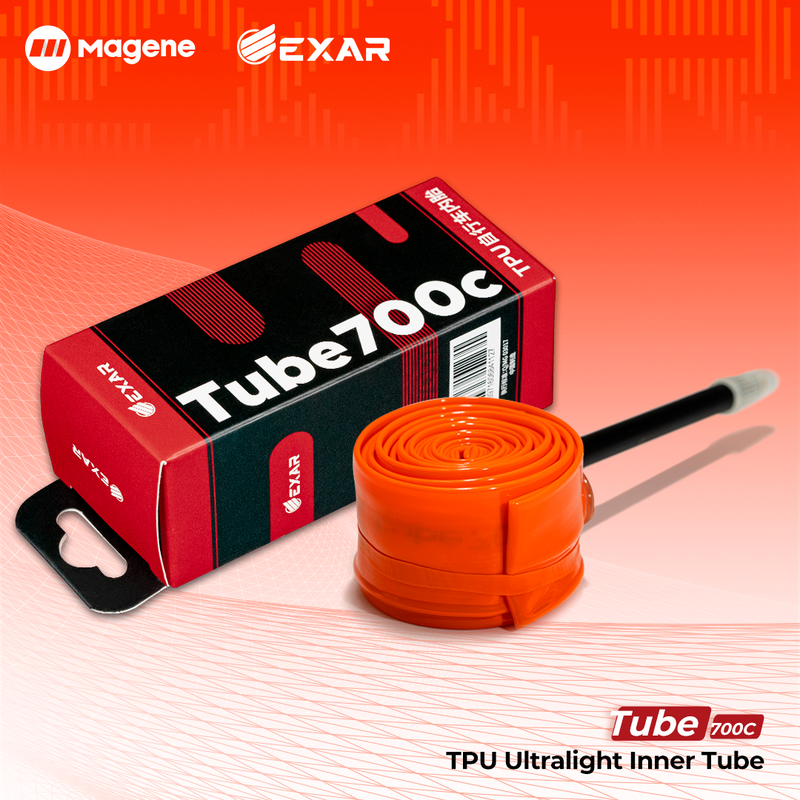 Load image into Gallery viewer, Magene EXAR Tube 700c Ultralight TPU Inner Tube
