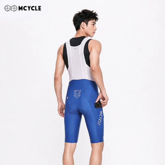 Mcycle Men's High‑Compression Road Cycling Bib Shorts MK109