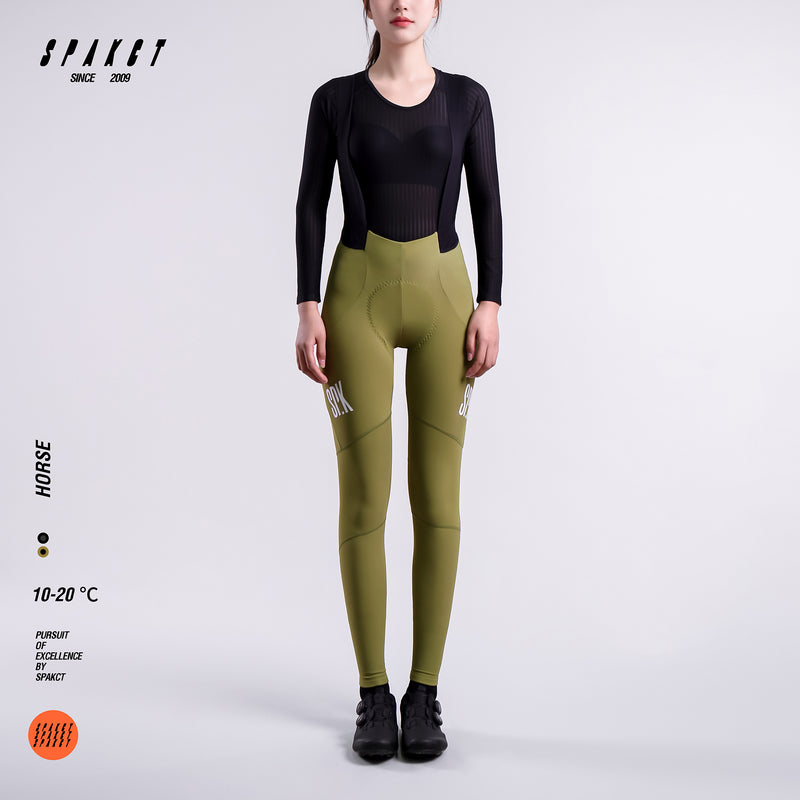 Load image into Gallery viewer, Spakct Junma Women's Fleece-lined Cycling Bib Tights  10-20℃ YC222011
