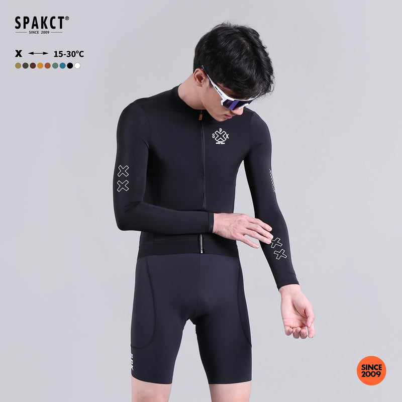 Load image into Gallery viewer, Spakct SPK X Pro Man Long Sleeve Cycling Jersey 20-35℃ YB211084

