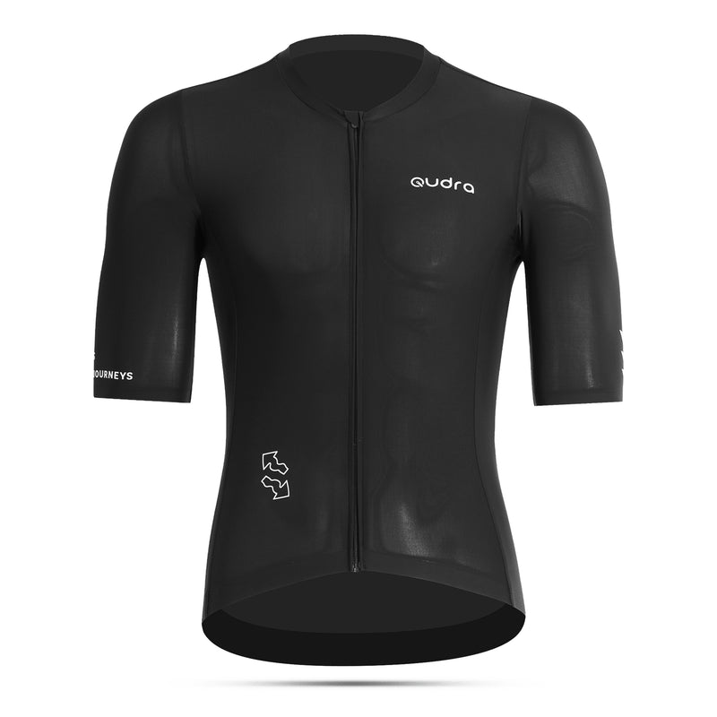 Load image into Gallery viewer, Qudra Pro Solid Cycling Jersey Unisex
