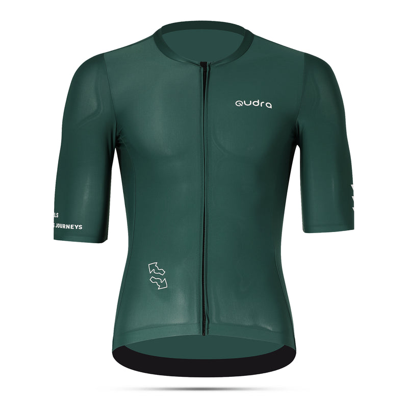 Load image into Gallery viewer, Qudra Pro Solid Cycling Jersey Unisex

