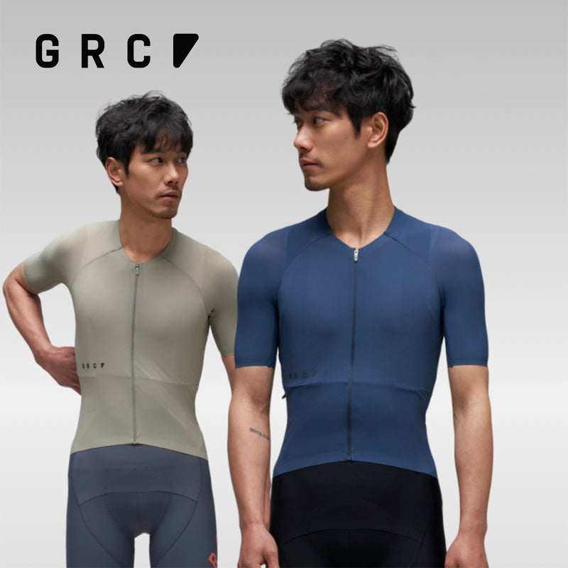 Load image into Gallery viewer, GRC Men's Black Label Premium Cycling Jersey - Luxury Short Sleeve Road Bike Shirt 1501
