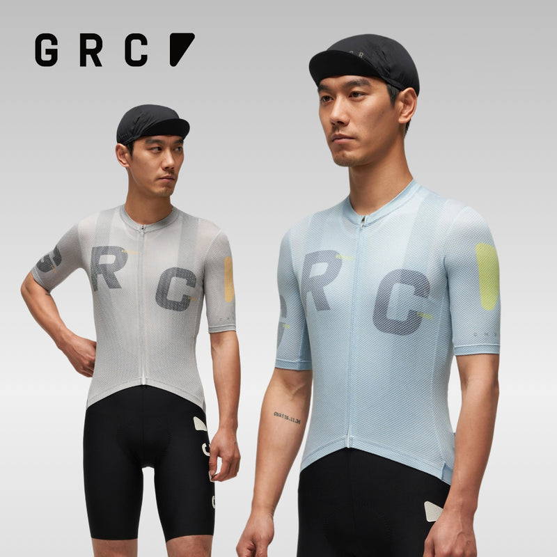 Load image into Gallery viewer, GRC Men's CMYK Delta Tencel Lightweight Cycling Jersey 1500
