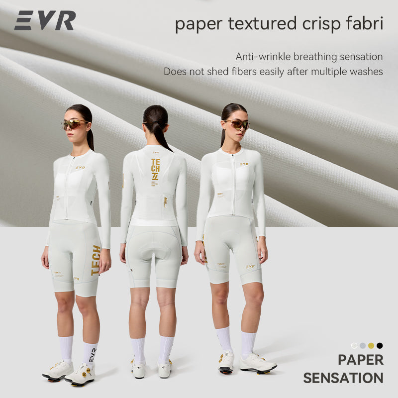 Load image into Gallery viewer, EVR TECH Ⅱ Women's Long Sleeve Cycling Jersey 2626
