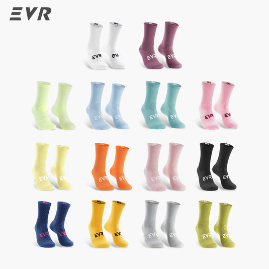 EVR TECH Series Performance Cycling Socks (Imported Tactel Nylon & Anti-Odor) 0902