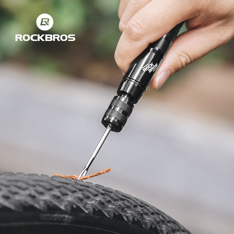 Load image into Gallery viewer, ROCKBROS Vacuum Aluminum Alloy Tire Repair Tool Compact Portable 43210006001
