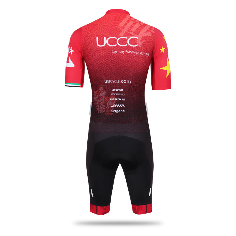Load image into Gallery viewer, UCCC Pro Cycling Jersey Set Unisex

