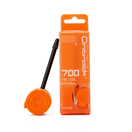 Chambre à Air TPU Ultra Légère Pour Vélo Route 700C - 32g Ou 48g, Compatible 23C à 50C, Valve Française - 6