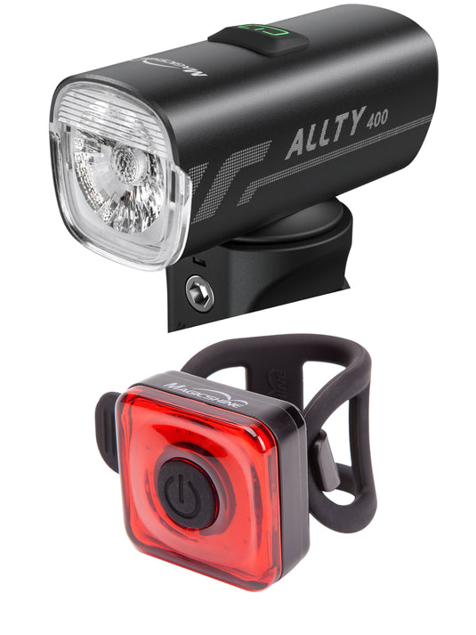 MagicShine Allty 400 Bicycle Front Light + Seemee 20 Tail Light Combo