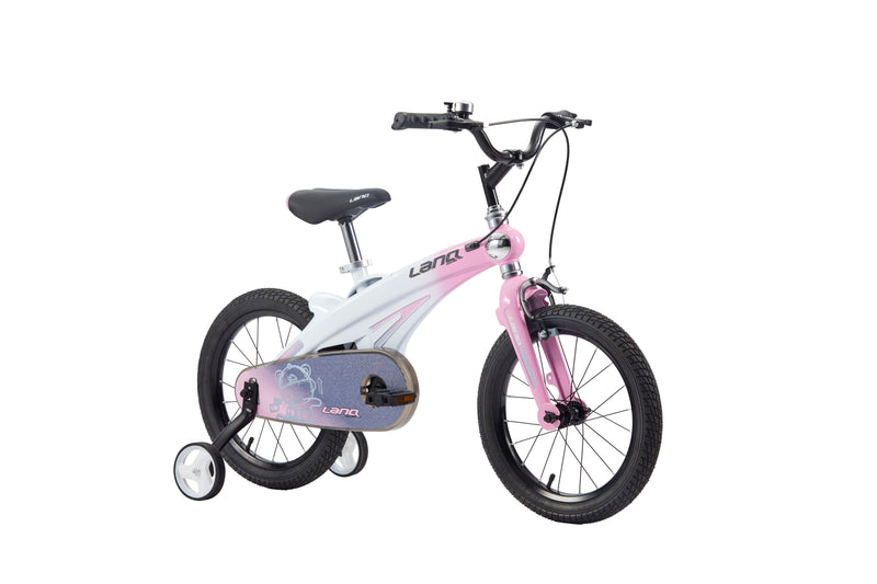Load image into Gallery viewer, Lanq Freedom Magnesium Alloy  Children Bicycle,12 and 16 Inch Kids Bike
