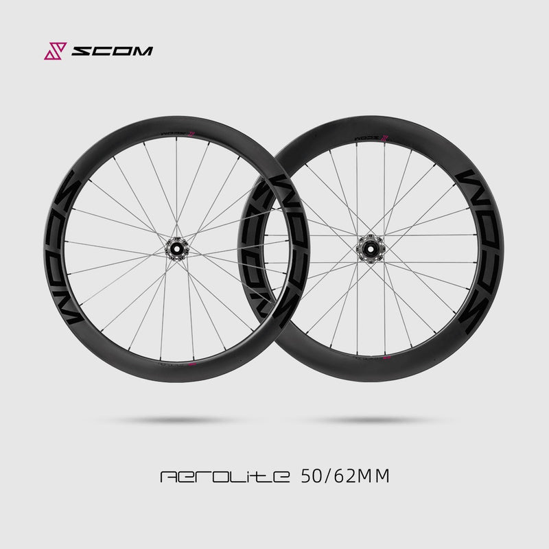 Load image into Gallery viewer, SCOM Ultra Road Carbon Wheels  Disc Brake 2025
