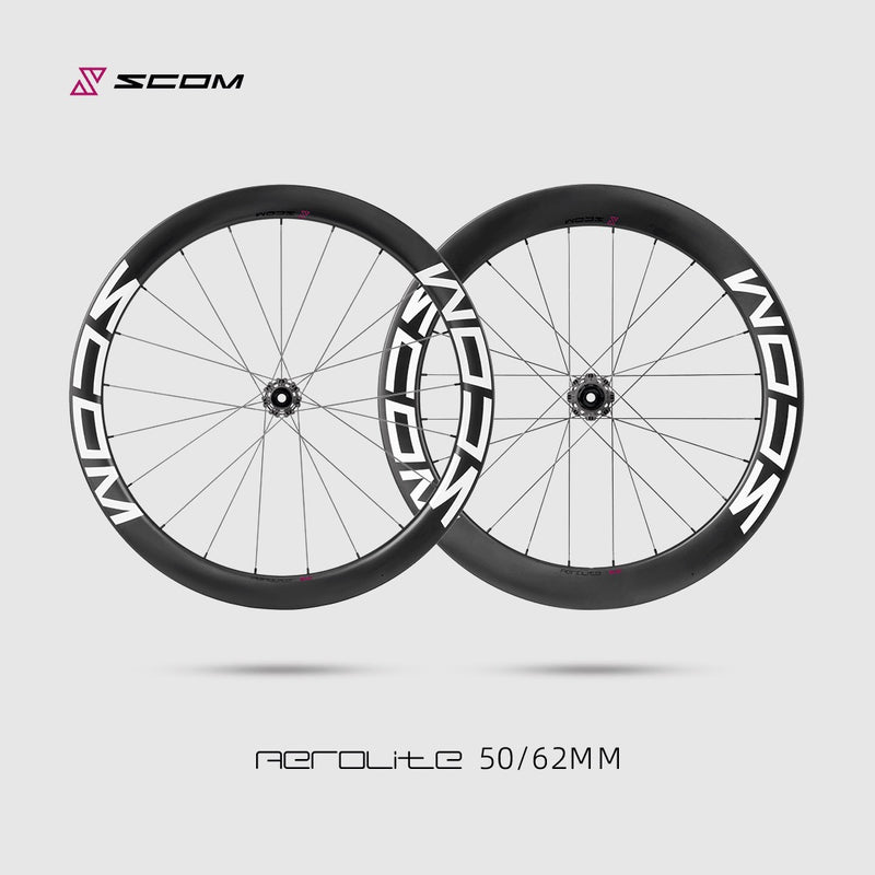 Load image into Gallery viewer, SCOM Ultra Road Carbon Wheels  Disc Brake 2025
