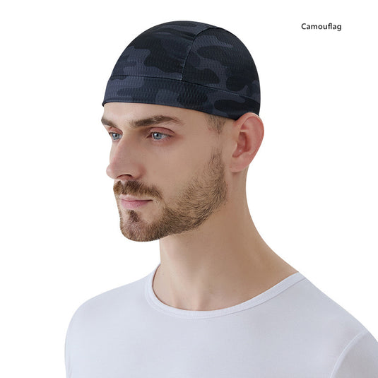 Ice Silk Cycling Hat Wicking S  kull Cap Headwear MZ-S02