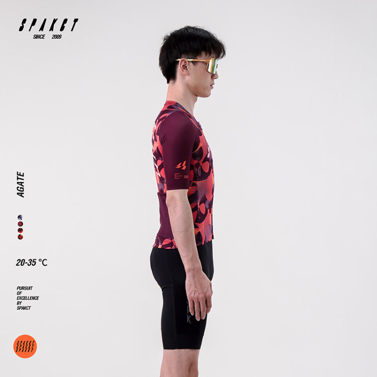 Load image into Gallery viewer, Spakct Four-sided Continuous Pro Men's Cycling Jersey YB111105
