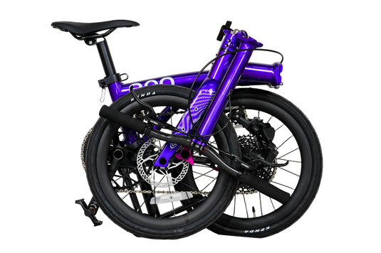 Java Neo Folded JAVA NEO 12Speed E-shifter 16 Inch Triple-fold Folding Bike – UAEcycle