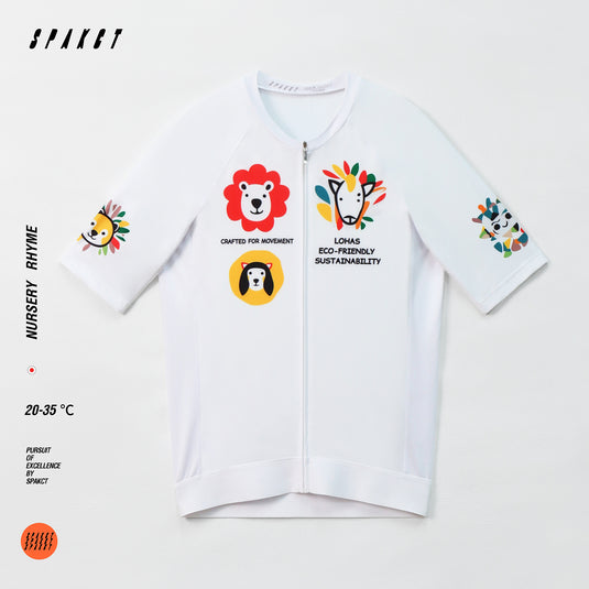 Spakct Nursery Rhyme Men’s Short Sleeve Cycling Jersey YB111139