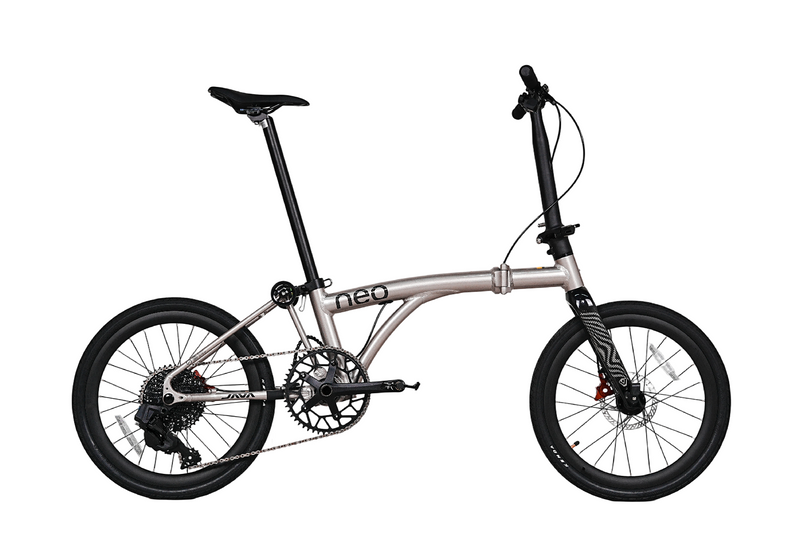 Load image into Gallery viewer, JAVA NEO 12Speed E-shifter Triple-fold 20 Inch Folding Bike
