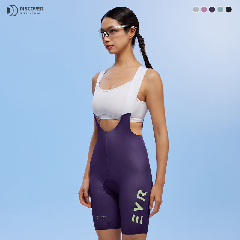 Load image into Gallery viewer, EVR Women’s DISCOVER One-Piece Pro Bib Shorts – 2506 (Powered by Dolomiti®)
