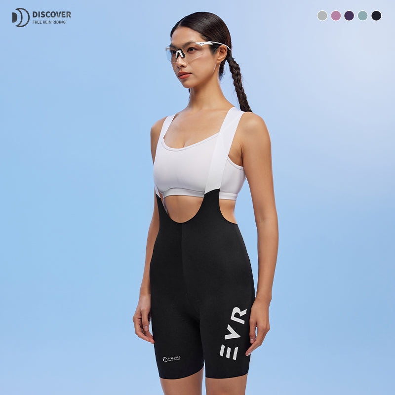 Load image into Gallery viewer, EVR Women’s DISCOVER One-Piece Pro Bib Shorts – 2506 (Powered by Dolomiti®)
