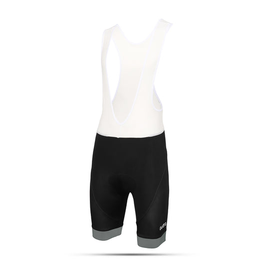 Qudra Cycling Jersey and Bib Tights Top with Short Pants Grey 059