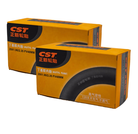 CST Mountain Bike Inner Tube 27.5/29 Inch 48mm Presta Tubes