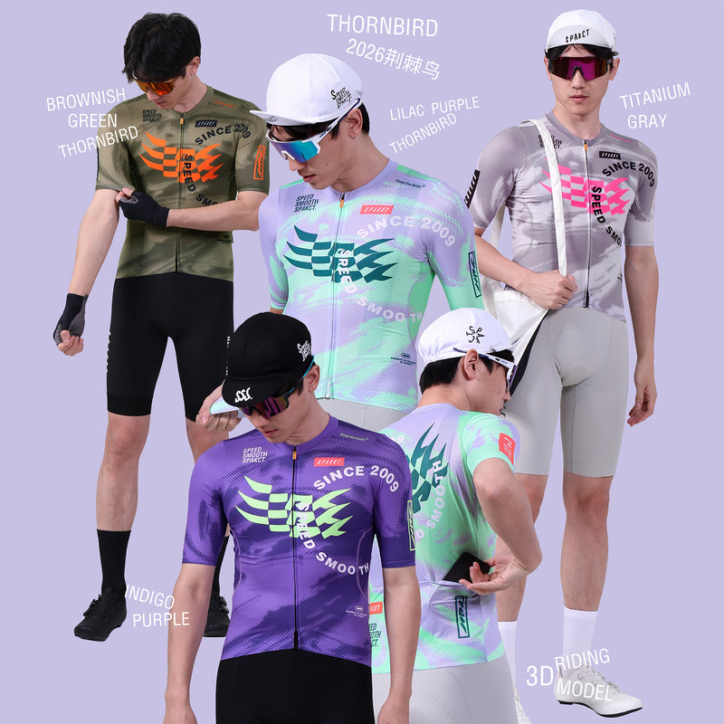 Load image into Gallery viewer, Spakct Thorn Birds Pro Men's Cycling Jersey YB111131
