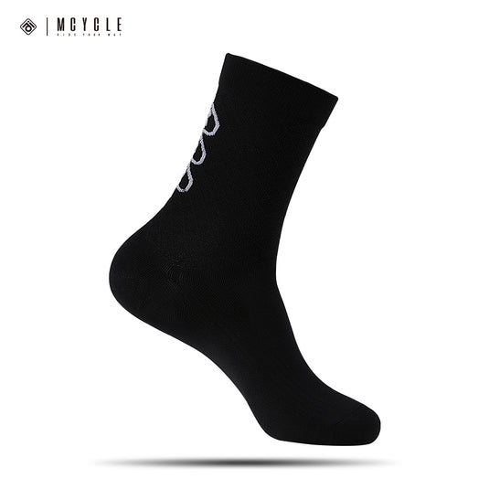 MCYCLE Unisex High-Elastic Athletic Knitted Cycling Socks - MP059 Dopamine Series