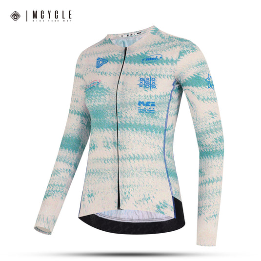Mcycle Women's Pro Long Sleeve Cycling Jersey MY337W
