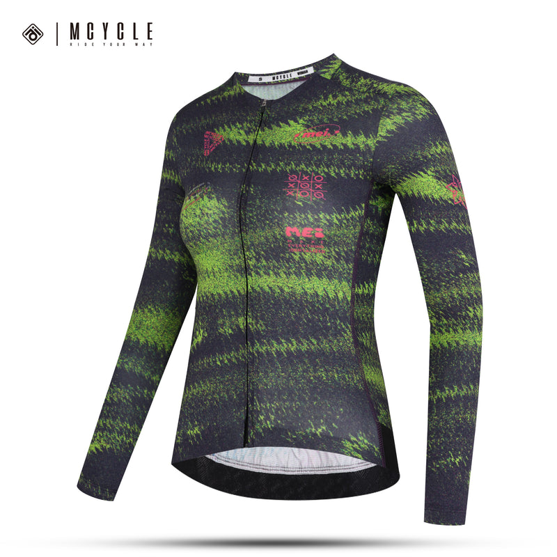 Load image into Gallery viewer, Mcycle Women's Pro Long Sleeve Cycling Jersey MY337W
