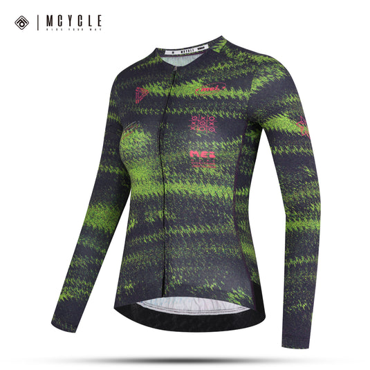 Mcycle Women's Pro Long Sleeve Cycling Jersey MY337W