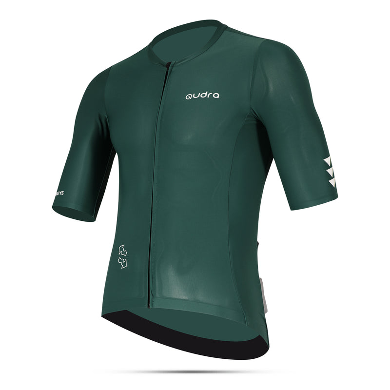 Load image into Gallery viewer, Qudra Pro Solid Cycling Jersey Unisex
