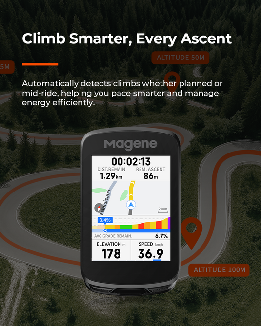 Magene C606 V2 Smart GPS Cycling Computer